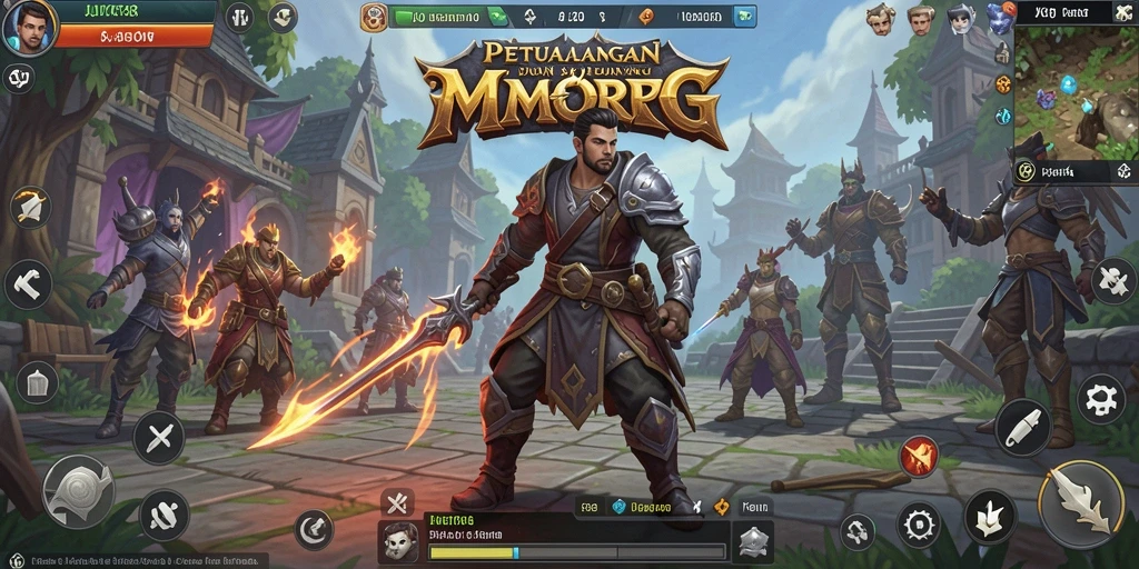 Gameplay JKT8 yang penuh aksi dan grafis menawan.