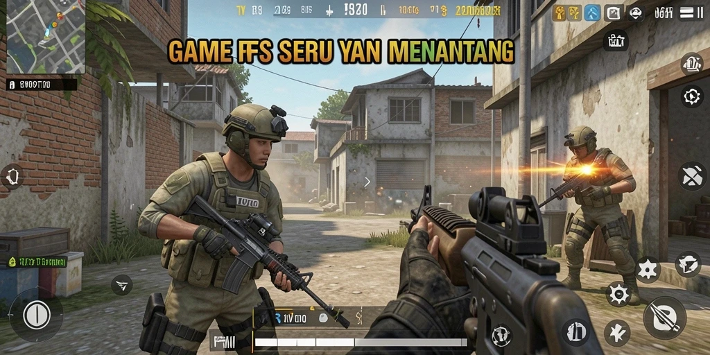 Screenshot utama dari gameplay seru di TVTOTO.