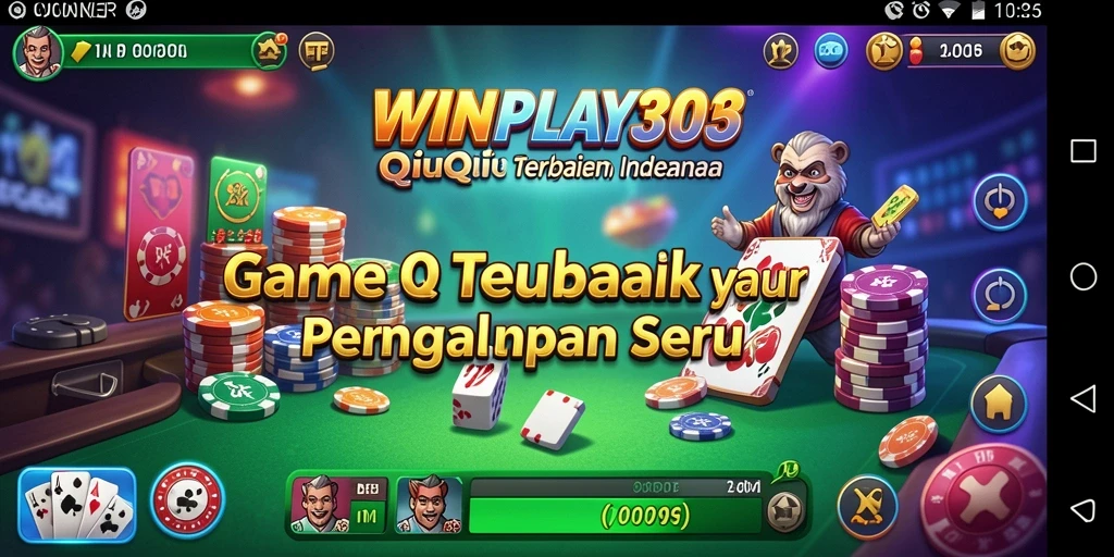 Tampilan gameplay QiuQiu yang seru di WINPLAY303.