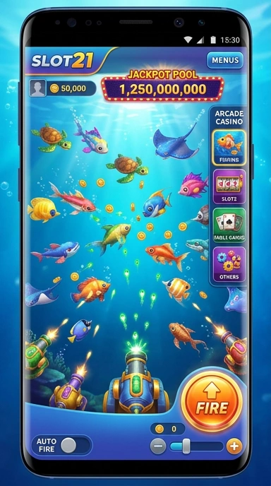 Fitur pencarian yang memudahkan di aplikasi slot21.